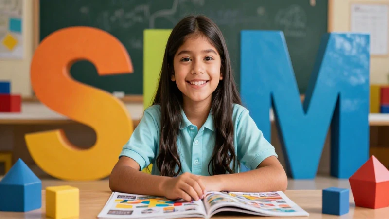 100 Ejemplos de Palabras con S y M: Aprende con Sym 6 Estudiante mexicano vibrante con elementos educativos