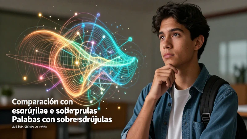 Palabras con sobreesdrújulas: qué son, ejemplos y más 7 Comparación de palabras esdrújulas y sobresdrújulas