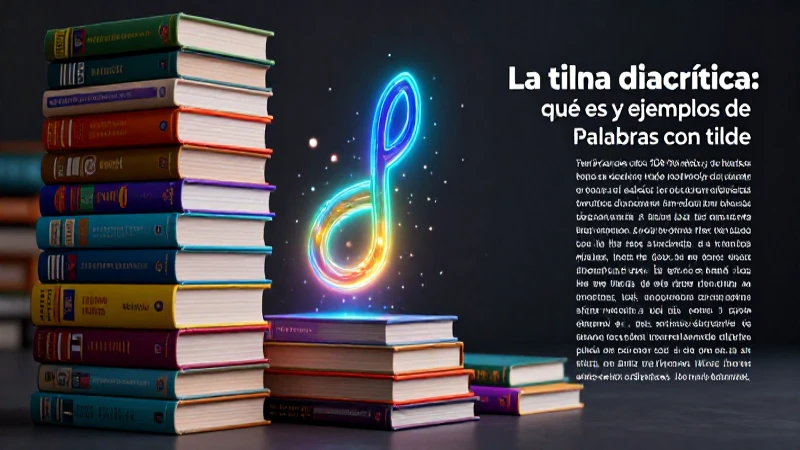 Palabras con tilde: 100 ejemplos de acentos y tildes 7 Tilde diacrítica y dominio lingüístico conceptual