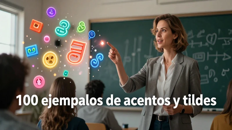 Palabras con tilde: 100 ejemplos de acentos y tildes 9 Conclusiones y cien ejemplos de tilde