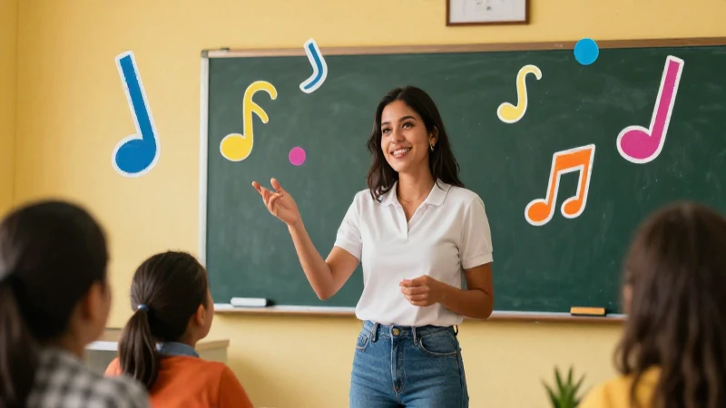 Maestra mexicana educativa y moderna