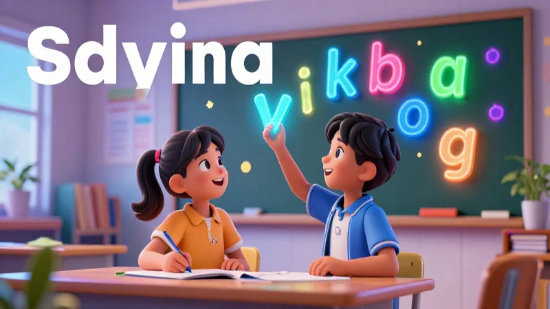 Estudiante feliz con aprendizaje vibrante y moderno