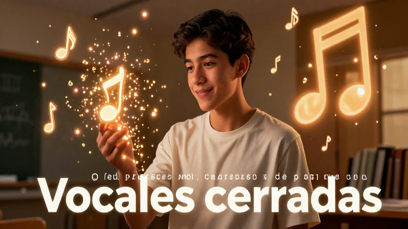 Estudiante mexicano ilustra palabras con vocales cerradas