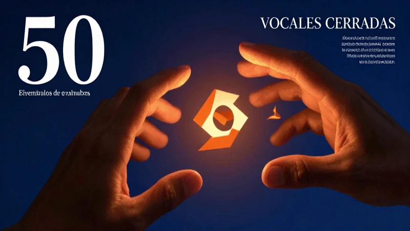 Ilustración académica de vocales cerradas