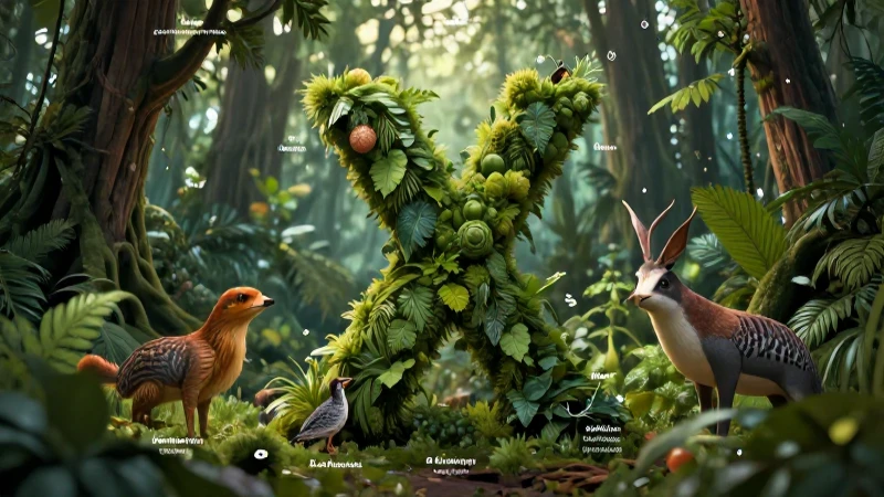 50 palabras con X sobre naturaleza
