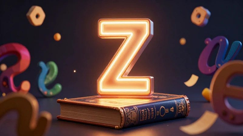 Palabras con Z: 100 Ejemplos y Ejercicios Prácticos 5 Z brillante sobre libro mexicano