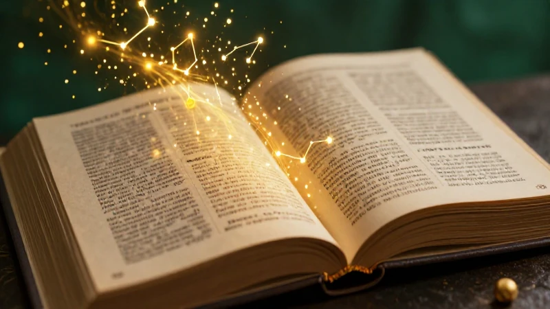 100 ejemplos de palabras que comienzan con COM 7 Libro mágico con constelaciones doradas