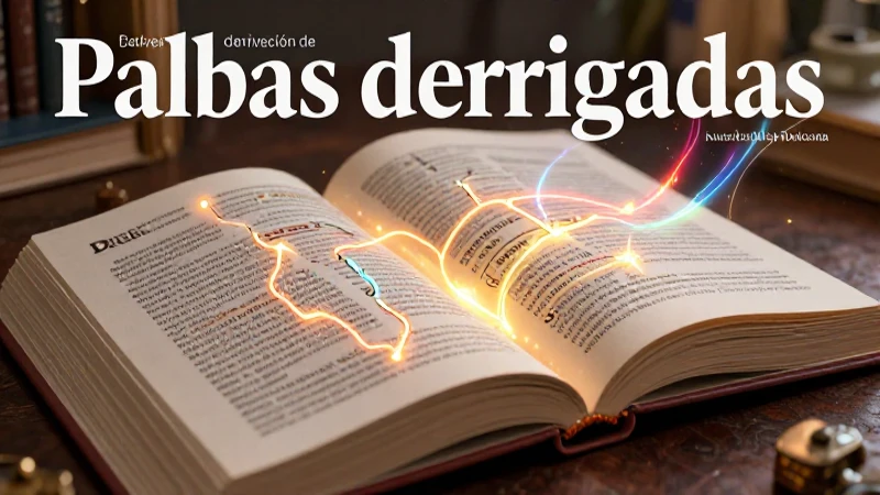 Conceptos clave de la derivación de palabras