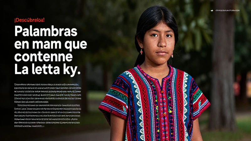 Palabras en mam que contienen la letra ky: ¡Descúbrelas! 5 Palabras Mam que contienen la letra Ky