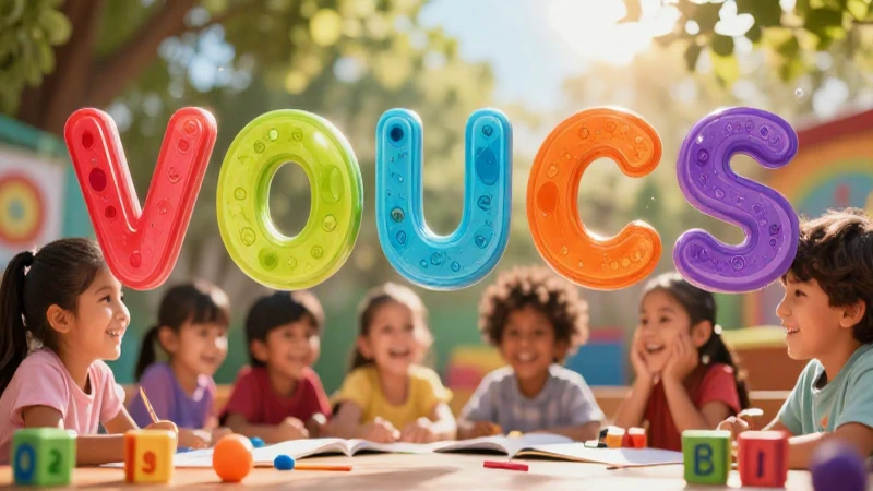 Vocales vibrantes y niños mexicanos aprendiendo