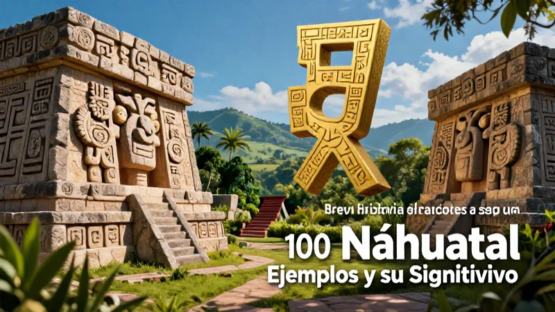 Glifos náhuatl y su rica historia azteca