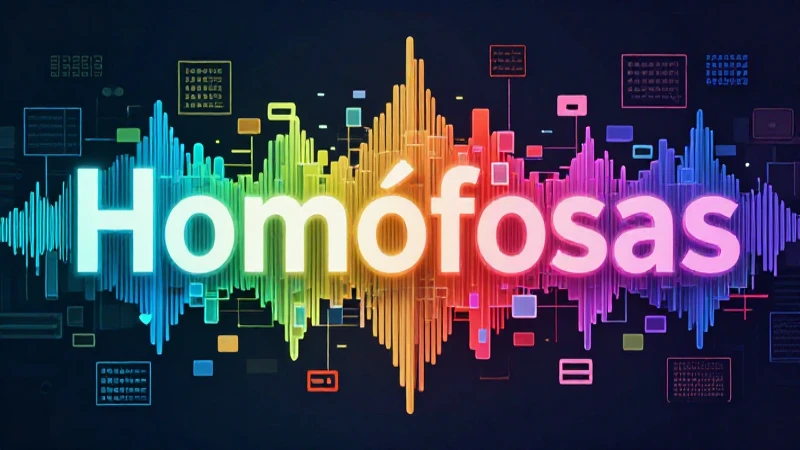 Palabras homófonas y homónimas, conceptos lingüísticos