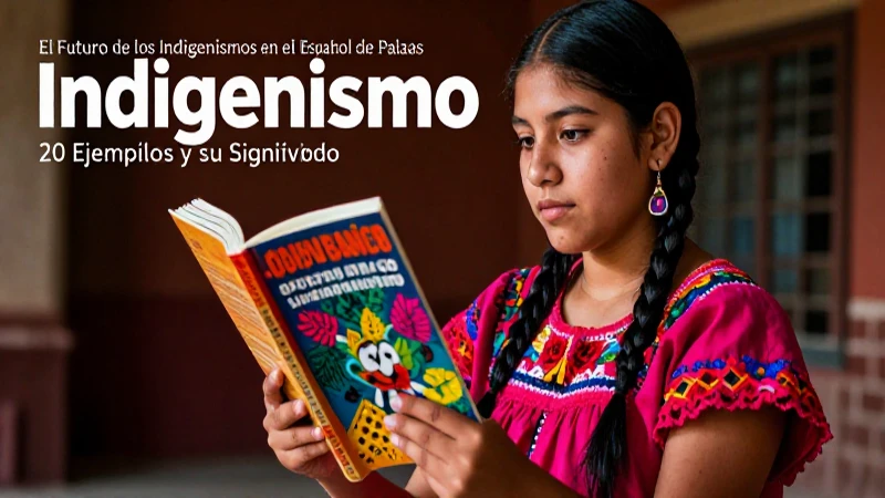 Palabras indígenas en español: ejemplos y significados