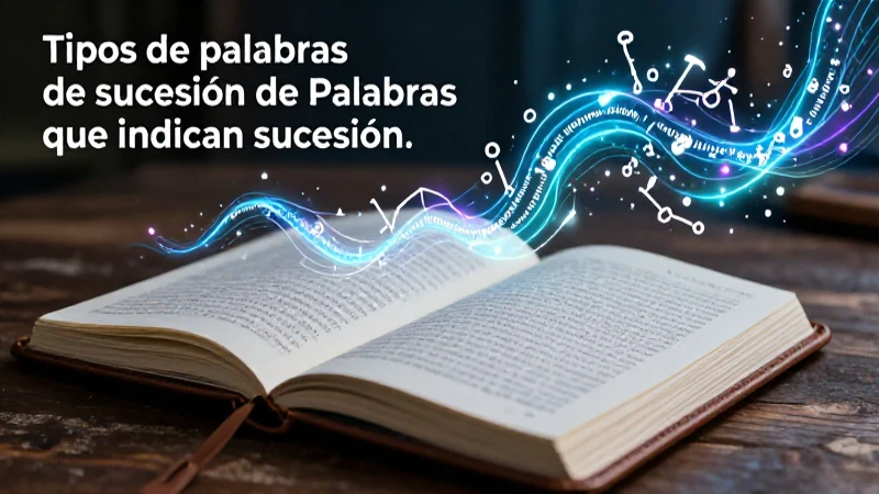 Diseño gráfico sobre la sucesión gramatical