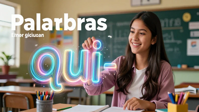 50 Ejemplos de Palabras que empiezan por qui- para ti 20 Palabras qui- en la cultura popular