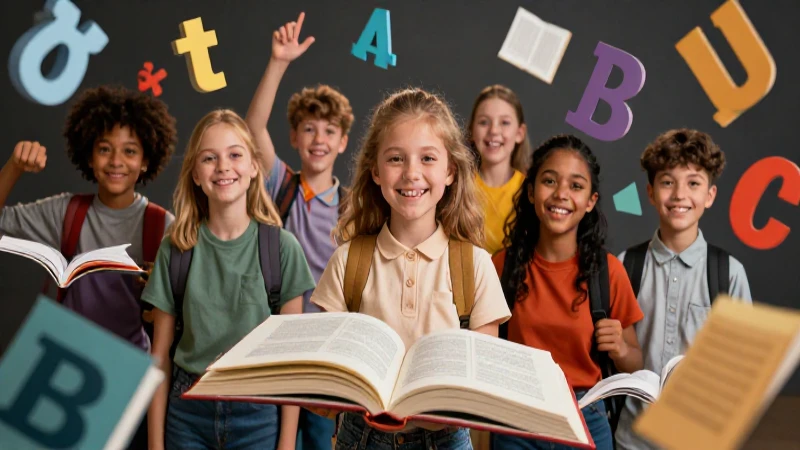 50 Ejemplos de Palabras que empiezan por qui- para ti 3 Estudiantes felices aprendiendo con estilo vibrante