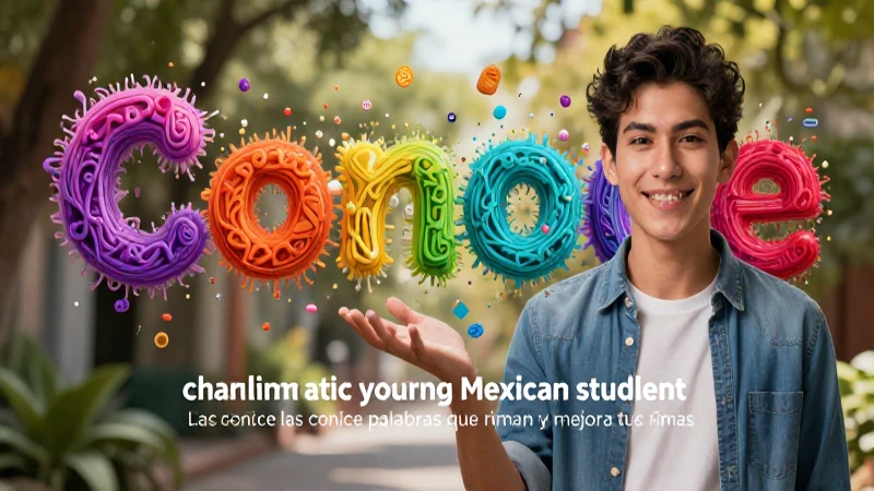 Conoce las Conoce palabras que riman y mejora tus rimas 4 Rimas educativas con estilo mexicano vibrante