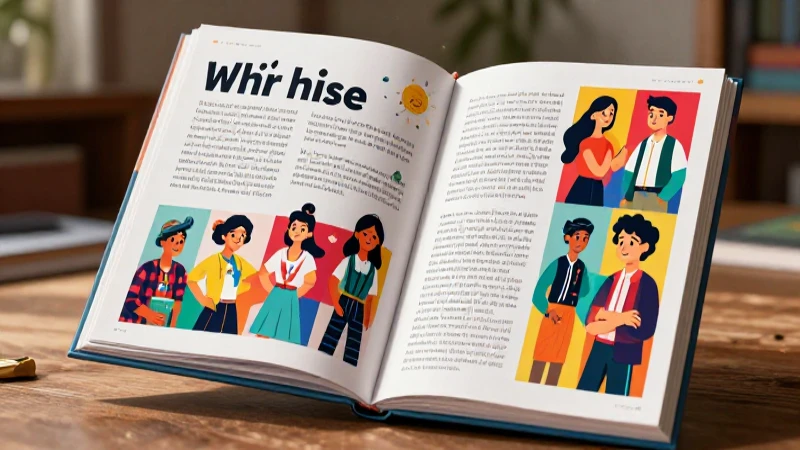 Qué palabras riman con gente y su magia nos sorprende 5 Ilustración vibrante de estudiantes mexicanos y rimas