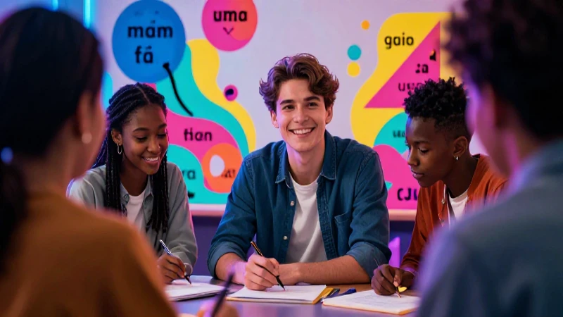 Palabras que terminen en ar: 100 Ejemplos Útiles y Claros 5 Estudiante diversa aprende idiomas con estilo moderno
