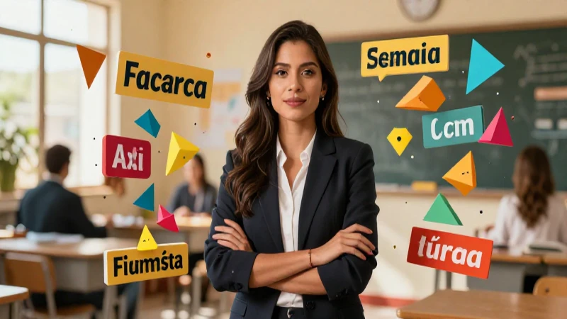 Palabras que terminen en ciones: 100 Ejemplos Clave 8 Educadora mexicana ilustra vocabulario geométrico vibrante