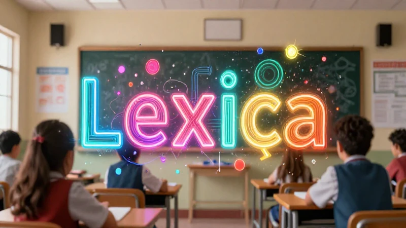 100 palabras útiles que terminen en -in 3 Lexicón luminoso en aula mexicana, diseño educativo moderno