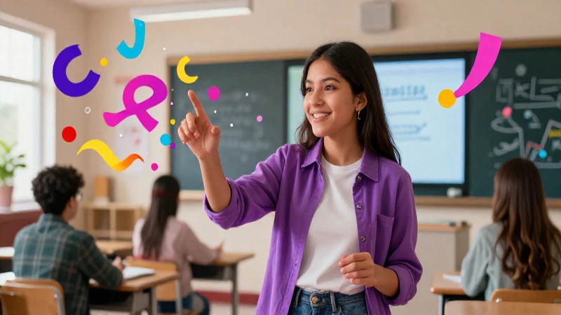 100 palabras útiles que terminen en -in 6 Estudiante mexicano dinámico con símbolos abstractos
