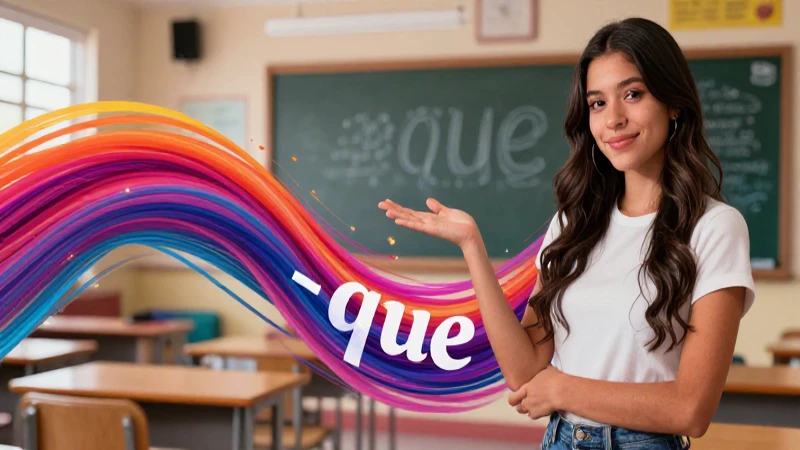 Palabras que Terminen en -que: 100 Ejemplos Increíbles 2 Maestra mexicana creativa enseña palabras -que