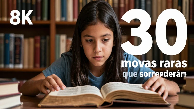 Conoces estas 30 palabras raras que te sorprenderán 4 Descubre vocabulario raro y fascinante