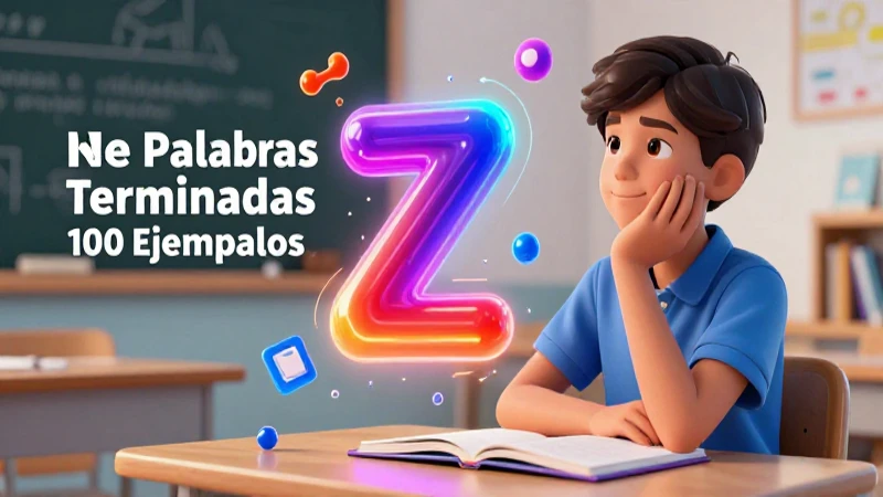 Recursos visuales educativos sobre palabras que terminan en Z