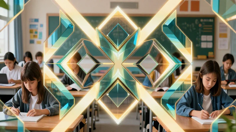 Conoce el significado y curiosidades de los palíndromos 4 Patrón geométrico simétrico con estudiante concentrado