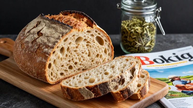 Pan artesanal conservado con estilo premium
