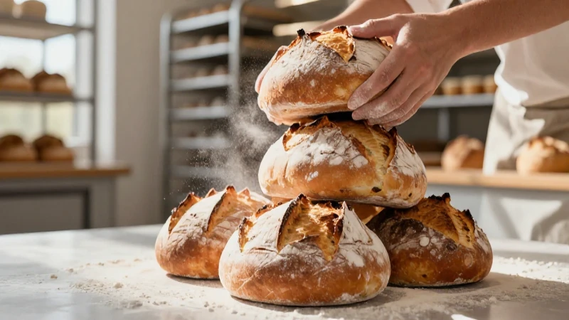Panadería: Definición, Concepto y Tipos de Panaderías 7 Pan artesanal en un entorno de panadería moderno