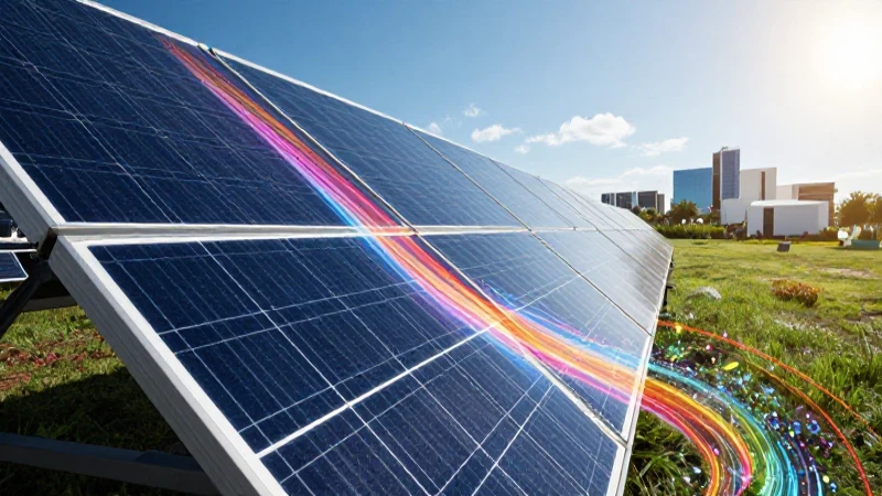 Pánel solar: concepto, invención, funcionamiento y usos 5 Panel solar estético y dinámico bajo luz brillante