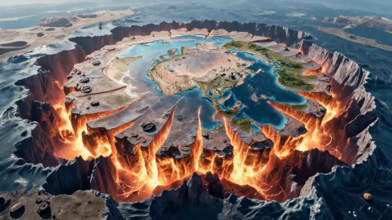 Pangea: concepto, formación, separación y deriva continental 4 Pangea colosal se forma en luz vibrante