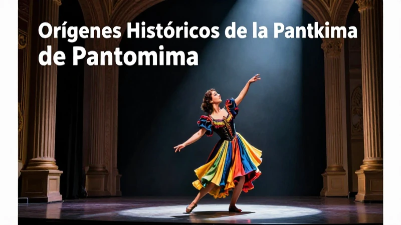 Definición y origen histórico de la pantomima