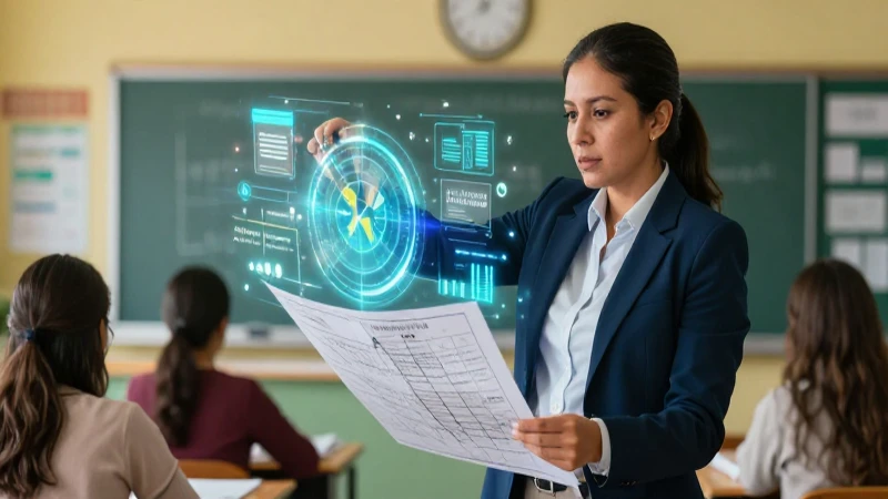 El papel clave de los docentes en la evaluación educativa 3 Educadora mexicana, evaluación moderna, calidad premium