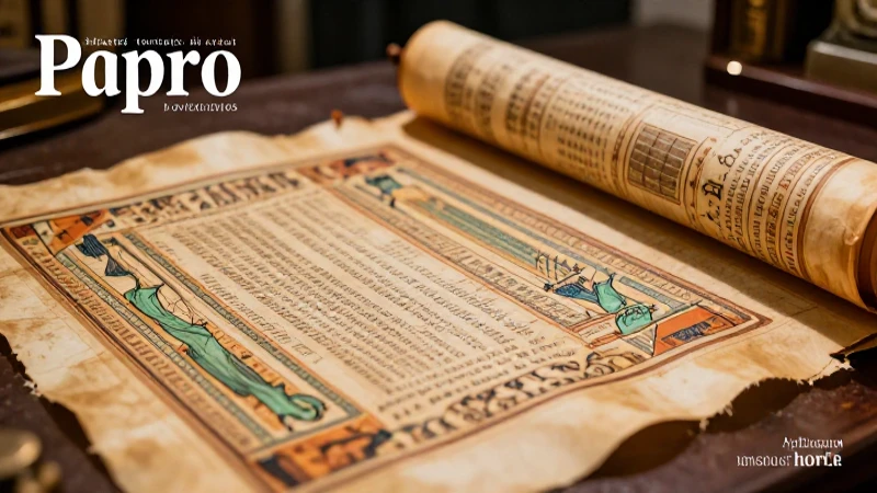 Papiro: Definición, concepto y su importancia histórica 7 El papiro es esencial para la historia moderna