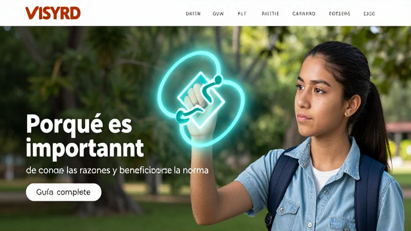 Portada educativa atractiva sobre la norma