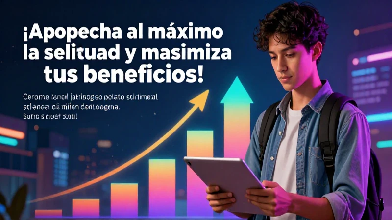 Solicitud de crecimiento universitario moderna y vibrante
