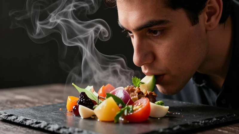 El gusto y el olfato definen la experiencia culinaria