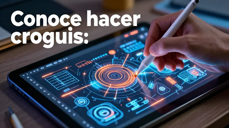 Conoce cómo hacer croquis: utilidades, técnicas y consejos 4 Aprende técnicas de croquis digital