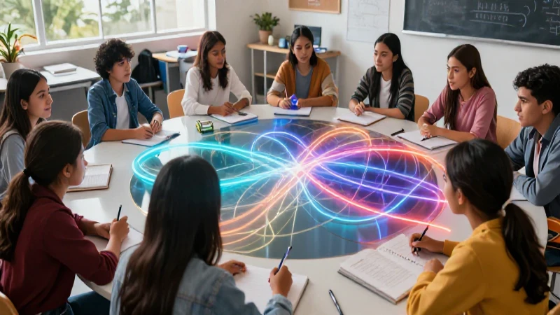 Paradigmas: Concepto, Tipos y Características Esenciales 5 Art conceptual educativo conecta a estudiantes mexicanos en aprendizaje