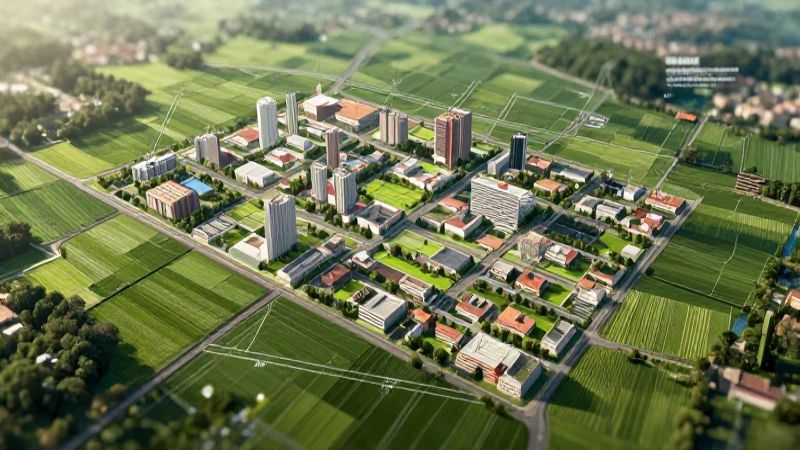 Parcelación vital para urbanismo y agricultura