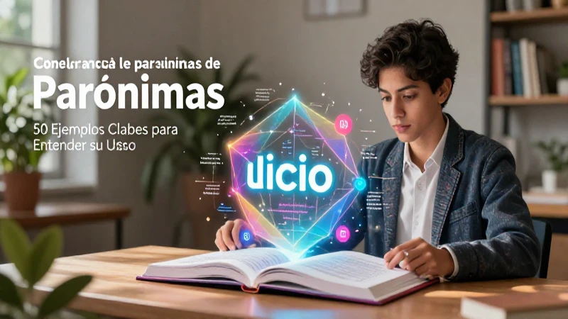 Paronimas: 50 Ejemplos Claves para Entender su Uso 7 Entender parónimas mejora el uso del lenguaje