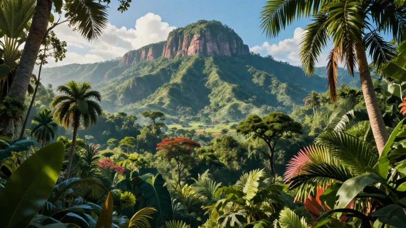 Majestuoso paisaje de parque nacional mexicano