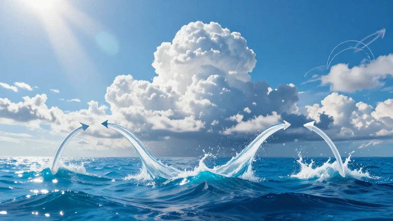Parrafo Expositivo: 10 Ejemplos Claros y Explicativos 8 Ciclo del agua vibrante y dinámico