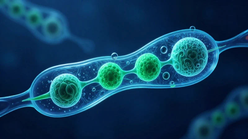Partenogénesis: Concepto, causas, tipos y ejemplos claros 6 División celular partenogenética en azul brillante