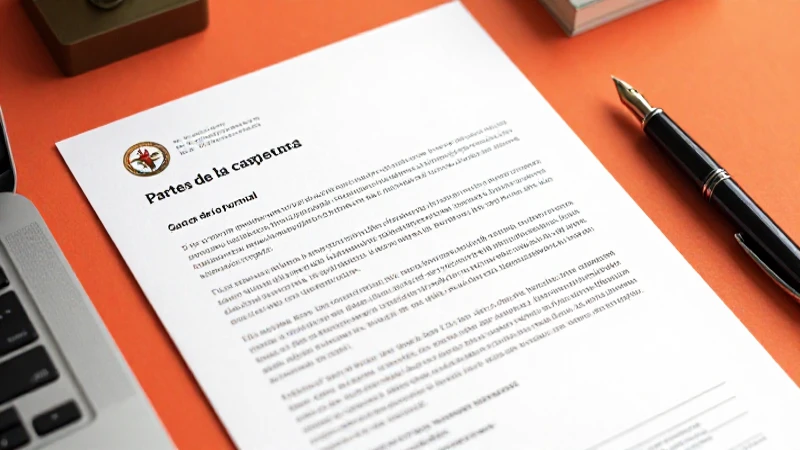 Guía práctica para escribir cartas formales