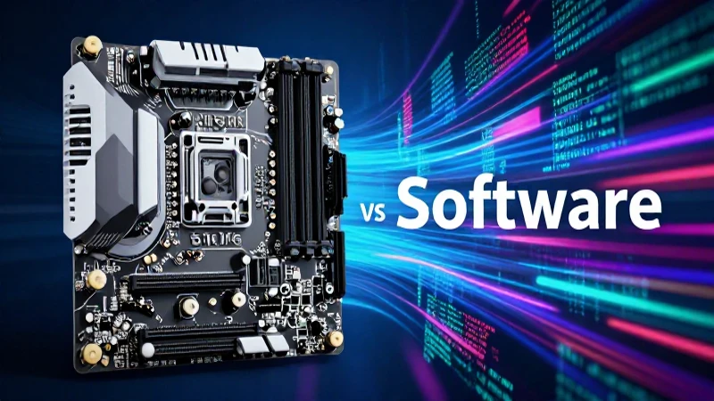 Hardware y software definen la tecnología moderna