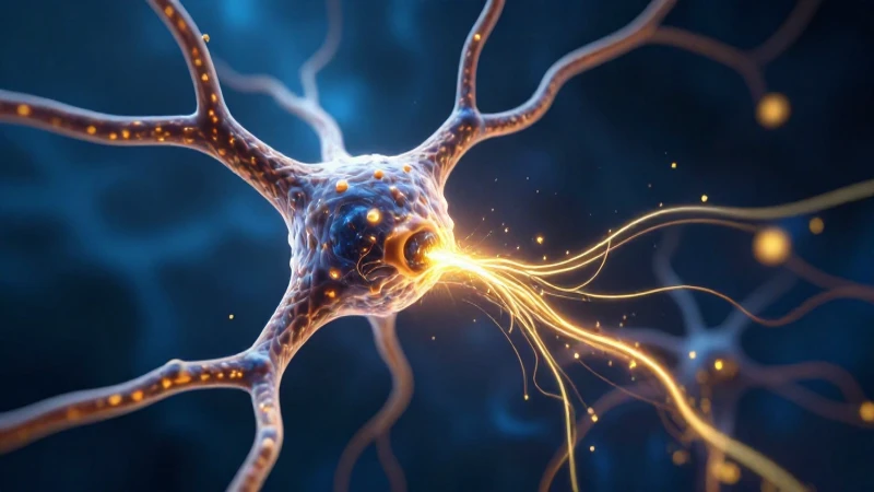 Neuronas vibrantes con conexiones intrincadas y luz dramática